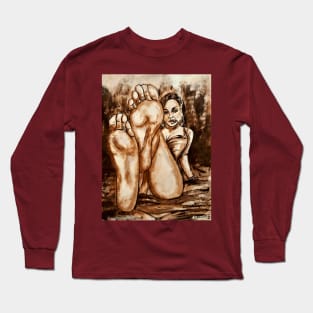 Just chillaxing Long Sleeve T-Shirt